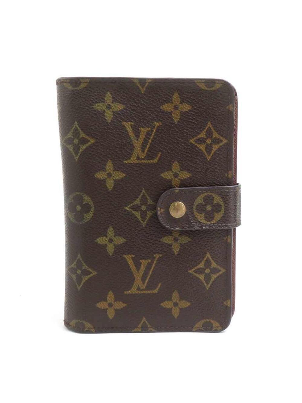 Auth Louis Vuitton Bifold Wallet Brown #378734L24B